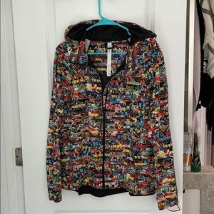 Lululemon 2018 SW Pack it Up Rain. SZ 10